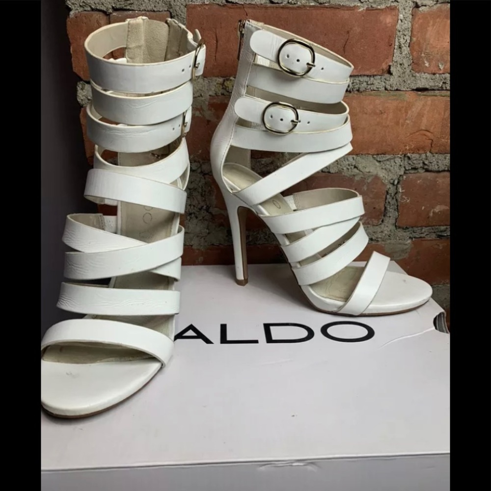 Women’s Aldo White Dress Up Fashion Cadramazzo